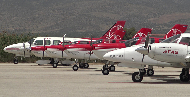 Aircraft <span>fleet for flight training</span>